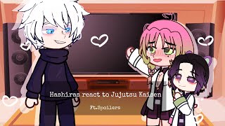 Hashira’s react to Jujutsu Kaisen Gacha Kny  Jjk  Demon Slayer Jujutsu Kaisen part 1 [upl. by Omixam]