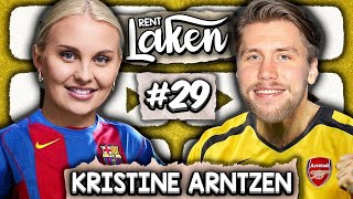 Kristine Arntzen quotJeg var på Date med KSIquot  Rent Laken 29  BARCELONA  ARSENAL 21 [upl. by Dnamron]