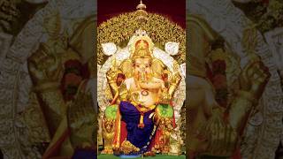 Indias richest ganpati bappa with 66kg gold and 366kg silver  youtubeshorts gsbsevamandal love [upl. by Gnok647]