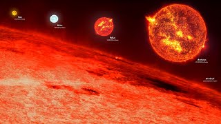 LAS 10 ESTRELLAS MAS GIGANTESCAS DEL UNIVERSO  DOCUMENTAL 4K [upl. by Kuhlman198]