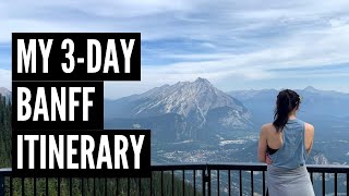 My 3day Banff itinerary [upl. by Aramit493]