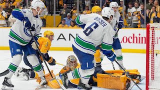 Canucks CRAZY Comeback forces OT in Game 4 😱🤯🐋 [upl. by Ihsoyim454]