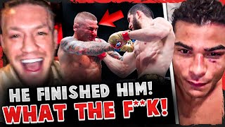 REACTIONS Islam Makhachev vs Dustin Poirier Paulo Costa gets EMOTIONAL after LOSS UFC 302 [upl. by Cloe641]