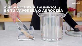 Cuida tu Vaporera o Arrocera Vasconia  Cuidados del Aluminio [upl. by Airdnahc]