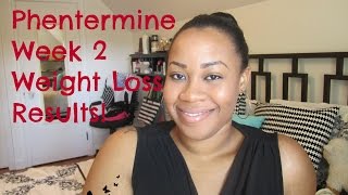 Phentermine Appetite Suppressant Week 2 Results 10 lb total loss [upl. by Bogoch]