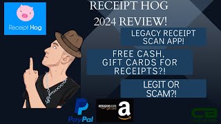 Receipt Hog 2024 Review  Free Cash amp Gift Cards for Receipts Slots Achievements Legit or Scam [upl. by Heinrike]