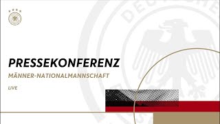 Pressekonferenz mit DFBDirektor Hannes Wolf zum Kinder und Nachwuchsfußball [upl. by Asille]