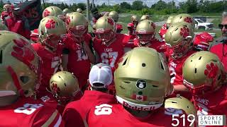 OSFL Football Under 12  London Jr Mustangs vs Cambridge Lions [upl. by Faus]