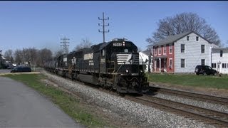 Spring Brings the Circus Train and Rare Locomotives to the NS Harrisburg Line [upl. by Krakow]