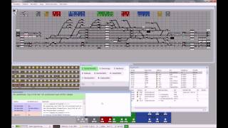 Signalsoft Stellwerk Simulator 125 Andernach Endlich rollt er weg [upl. by Itsym]