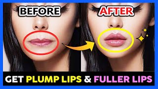 ✨ BEST PLUMP LIPS EXERCISE amp FULLER LIPS MASSAGE  GET BIGGER LIPS NATURALLY PERMANENTLY [upl. by Car]