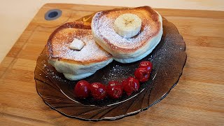 Souffle Fluffy Pancakes 🥞 puszyste naleśniki  Cooking with Emet [upl. by Harley]