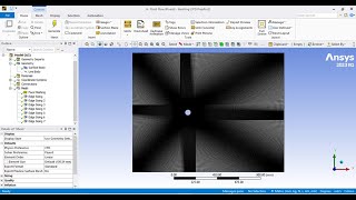 ANSYS Fluent 2D Multizone Meshing of a Cylinder [upl. by Nonnac298]