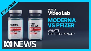 Moderna vs Pfizer Which COVID19 vaccine is better  ABC News [upl. by Anirol]