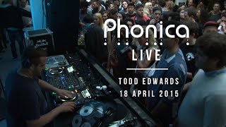 Todd Edwards at Phonica RSD 2015 [upl. by Nelli29]