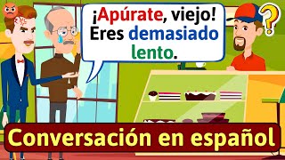 APRENDE ESPAÑOL Analfabetismo  Conversaciones para aprender español  LEARN SPANISH [upl. by Aisyle]