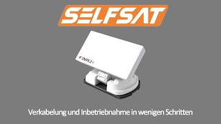 Satco Europe GmbH  Selfsat Snipe 2R in wenigen Schritten einsatzbereit [upl. by Santana]