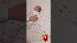 How to Swaddle a Baby in 20 Sec baby shorts trending cutebaby [upl. by Nylqcaj220]