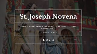 St Joseph Novena  Day 3 [upl. by Eelyam]