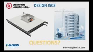 UL Design I503 Installation Webinar [upl. by Dareen291]