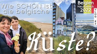 Wie schön ist die belgische Küste   Westende  Ostende  Cadzand  Haustausch Belgien 2022 VLOG 2 [upl. by Brynn]