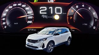 2021 Peugeot 5008 GT PureTech 180 facelift  Acceleration [upl. by Gosser]