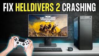 How To FIX Helldivers 2 Crashing 2024 QUICK FIX [upl. by Barnie313]