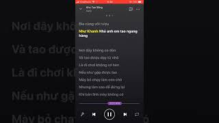 Lyrics Khu Tao Sống  Wowy Karik [upl. by Bj]