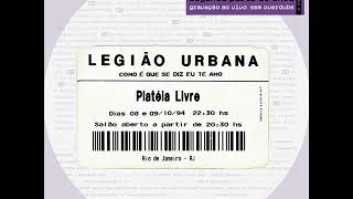 Legião Urbana  Perfeição  O bêbado e a equilibrista  Lithium  Metal contra as nuvens [upl. by Addy]