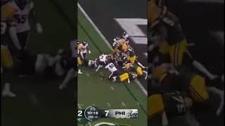 Nakobe Dean with a SOLID STOP on the goal line 🦅🔥 I Eagles vs Packers Highlights [upl. by Boehike961]