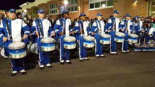 Dover High School vs Sussex Tech Drumline Battle 2016 [upl. by Nytsua]