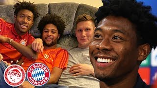 quotSerge und ich waren bei Niklas Süle zuhausequot  PK mit Alaba amp Kovač  Olympiakos Piräus  FC Bayern [upl. by Lorimer]