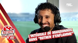 PSG  Lintégrale de Marquinhos dans quotRothen squotenflammequot [upl. by Eltsirhc]