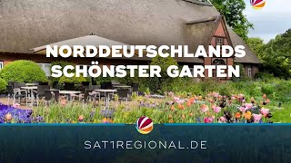 Norddeutschlands schönster Garten steht in voller Blüte [upl. by Llenaej]