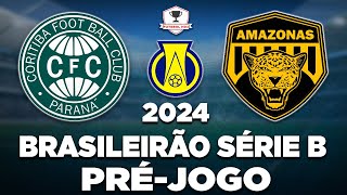 CORITIBA 3 x 1 AMAZONAS AO VIVO  CAMPEONATO BRASILEIRO SÉRIE B 2024  31ª RODADA  NARRAÇÃO [upl. by Belier]