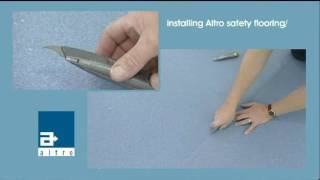 How to fit safety flooring [upl. by Notgnimer791]