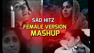 Tamil Sad Songs Female Version 💔 MASHUP 💙 Praveen Max [upl. by Octavia]