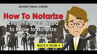 How to Notarize Everything You Need to Know About Notarizing Your Document [upl. by Karame44]