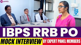 IBPS RRB PO Mock Interview 2024  RRB PO Interview  IBPS RRB PO Interview Preparation  Guidely [upl. by Hayouqes601]