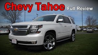 2017 Chevrolet Tahoe Full Review  Premier LT LS amp Z71 Midnight Edition [upl. by Quintana]