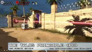 Two Minute Review The Talos Principle PC GAME [upl. by Irollam]