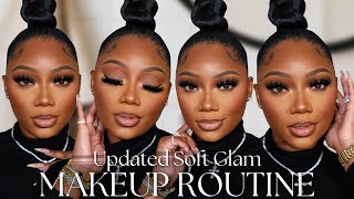 Updated Makeup Routine Extremely Detailed  My Signature Flawless Soft Glam  Tamara Renaye [upl. by Moir556]