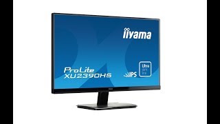 Iiyama Launches ProLite XU2390HS3 23Inch Full HD 1080p Monitor [upl. by Nosro]