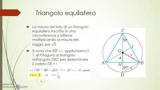 1013 Esagono regolare e triangolo equilatero inscritti [upl. by Ianej]