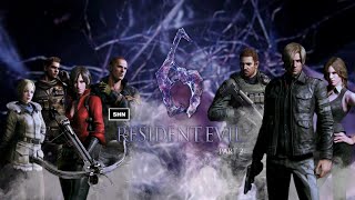 Resident Evil 6 Part 2 Game Movie PS4Pro Full HD 1080p60fps Walkthrough Gameplay No Commentary [upl. by Drue]