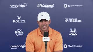 Brooks Koepka  2024 PGA Championship Practice Round Interview May 15 2024 [upl. by Hedvig]