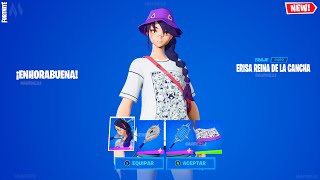 Como CONSEGUIR SKIN quotERISA REINA DE LA CANCHAquot en FORTNITE  Nuevo Pack Erisa Reina de la Cancha [upl. by Jacquelyn]