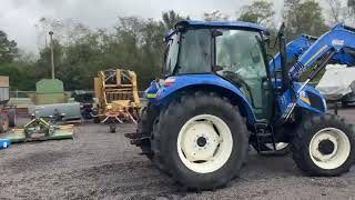 NEW HOLLAND POWERSTAR 75 TRACTOR [upl. by Latt591]