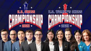 2023 US Chess Championships Round 8 [upl. by Schafer]