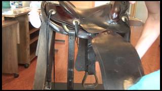 Reconditioning Saddles and Leather Articles [upl. by Alolomo]